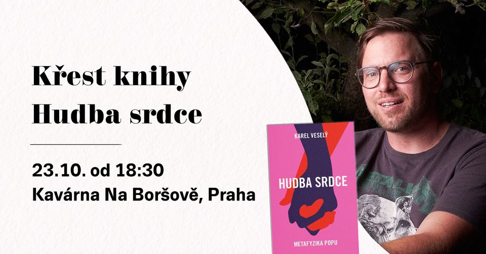 Karel Veselý: Hudba srdce / křest knihy s Anetou Martínkovou
