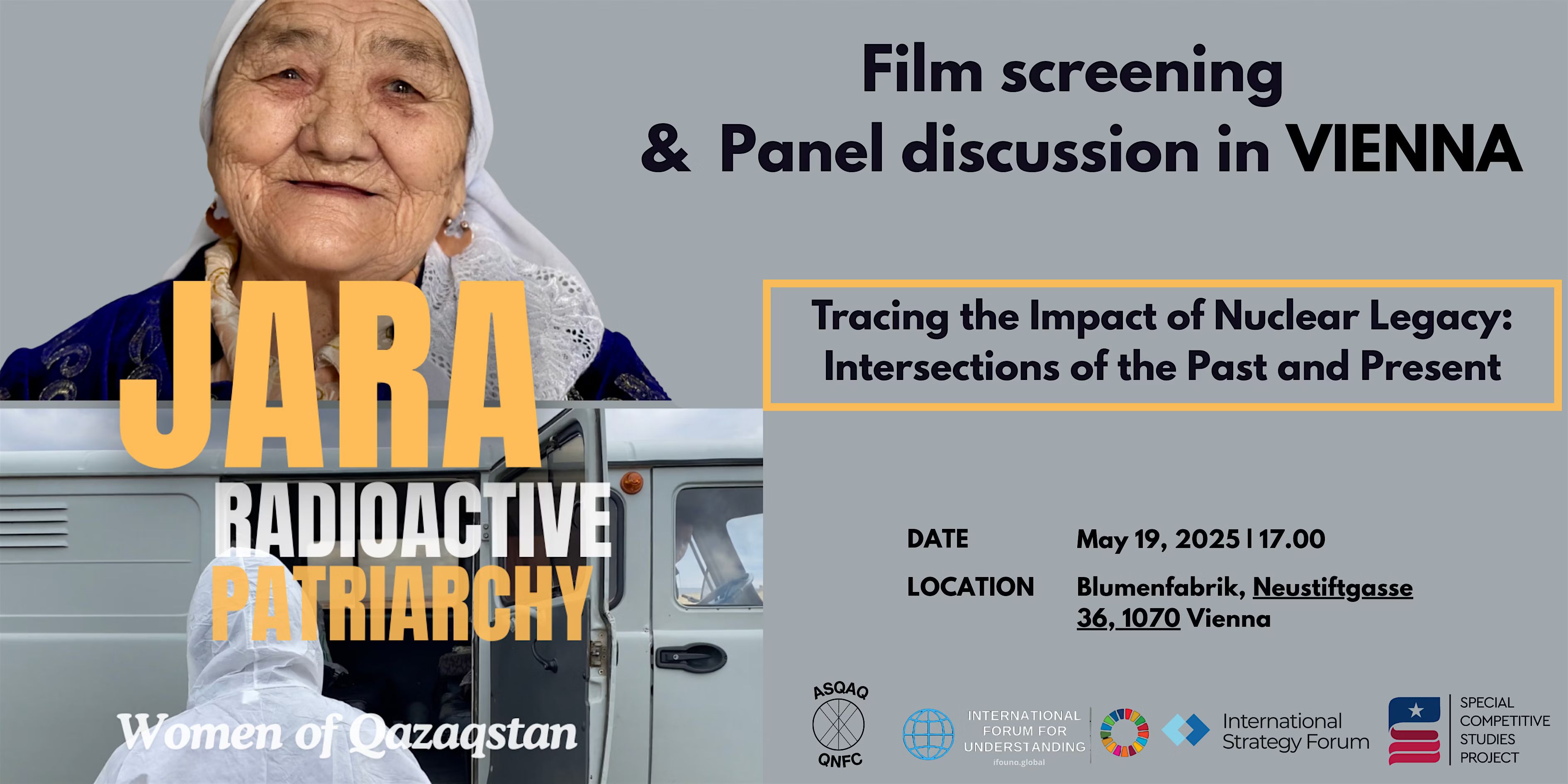 Film screening of JARA - Radioactive Patriarchy: Women of Qazaqstan