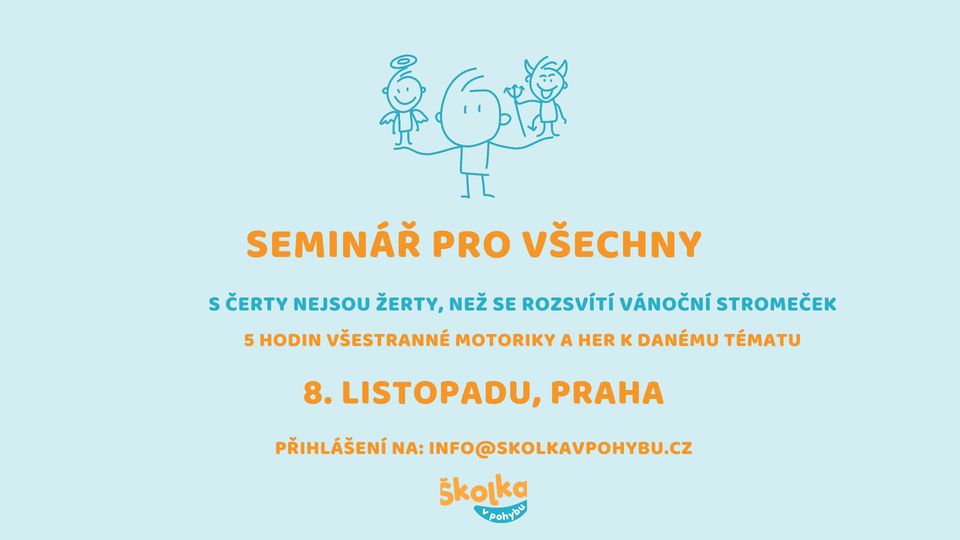 Pohybový seminář - S čerty nejsou žerty