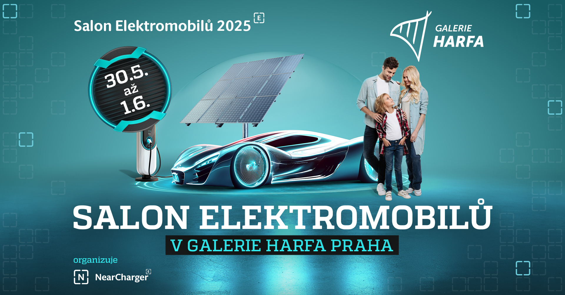 Salon Elektromobilů 2025 - Galerie Harfa
