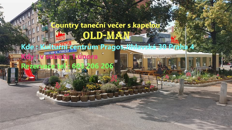 Country taneční večer s kapelou OLD-MAN