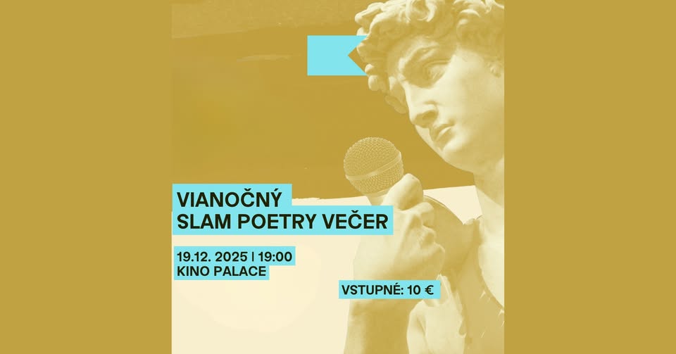 Vianočný Slam Poetry večer (18+)