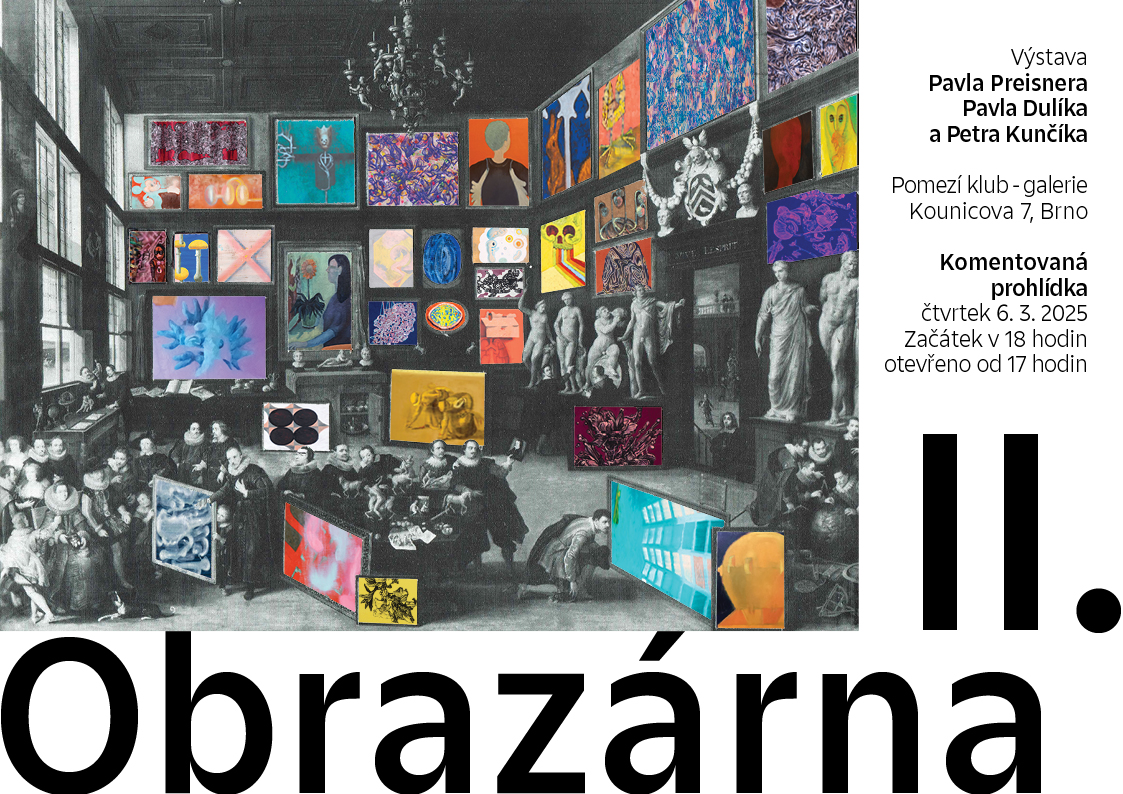 OBRAZÁRNA II - Prohlídka obrazů s živým komentářem autorů