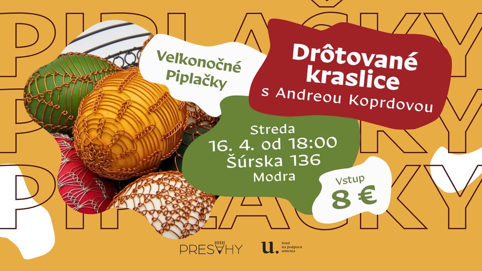 Veľkonočné Piplačky - Drôtované kraslice