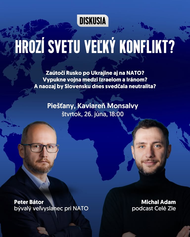 Diskusia o bezpečnosti s Petrom Bátorom a Michalom Adamom