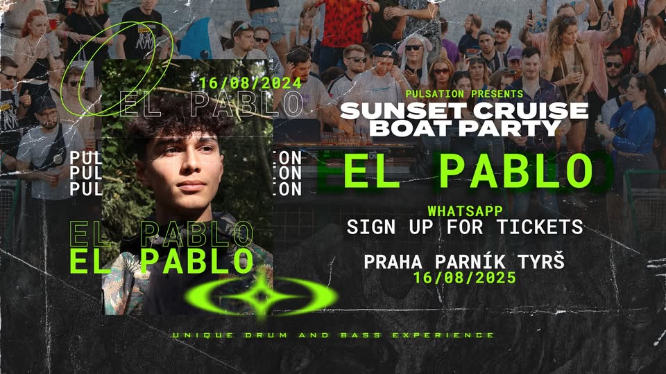 PRAGUE DRUM & BASS SUNSET CRUISE #19