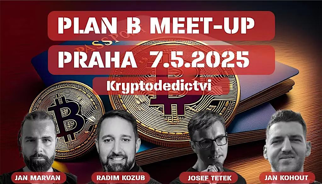 PLAN B meetup Praha - Kryptodědictví