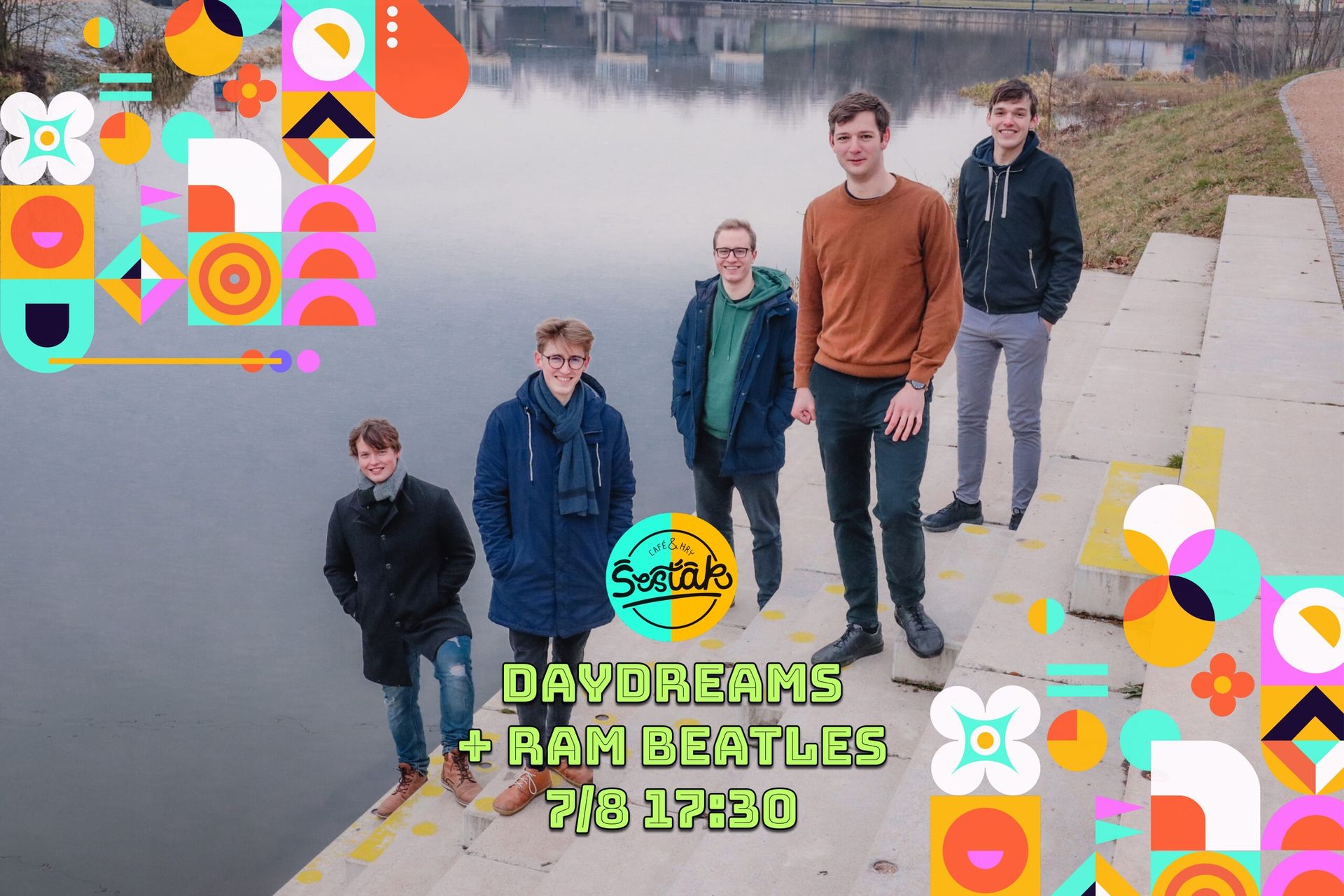 DAYDREAMS + support: Ram Beatles ~ koncert na Šesťáku