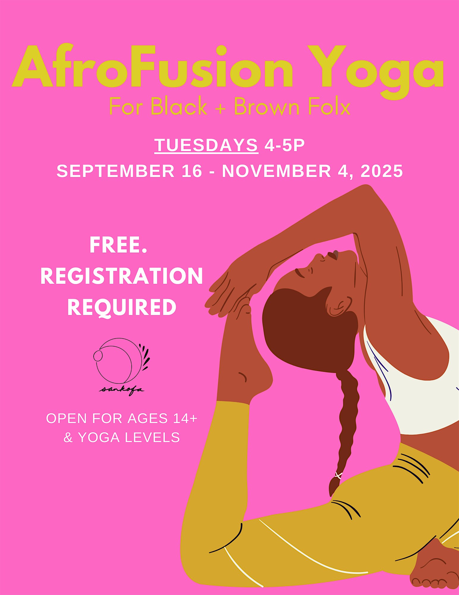 AfroFusion Yoga with Amie Sowe