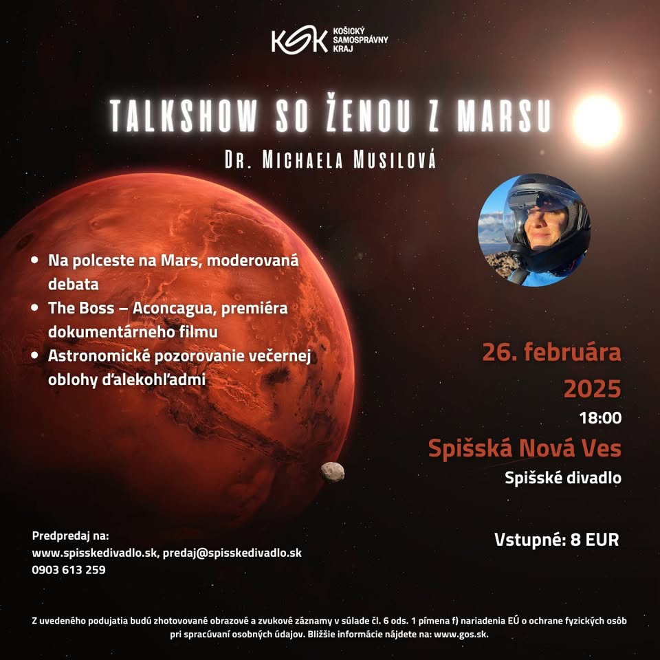 Talkshow so ženou z Marsu
