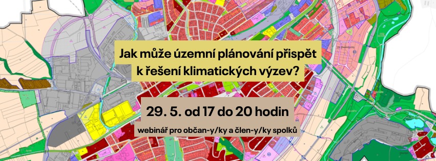 Jak může územní plánování přispět k řešení klimatických výzev - webinář