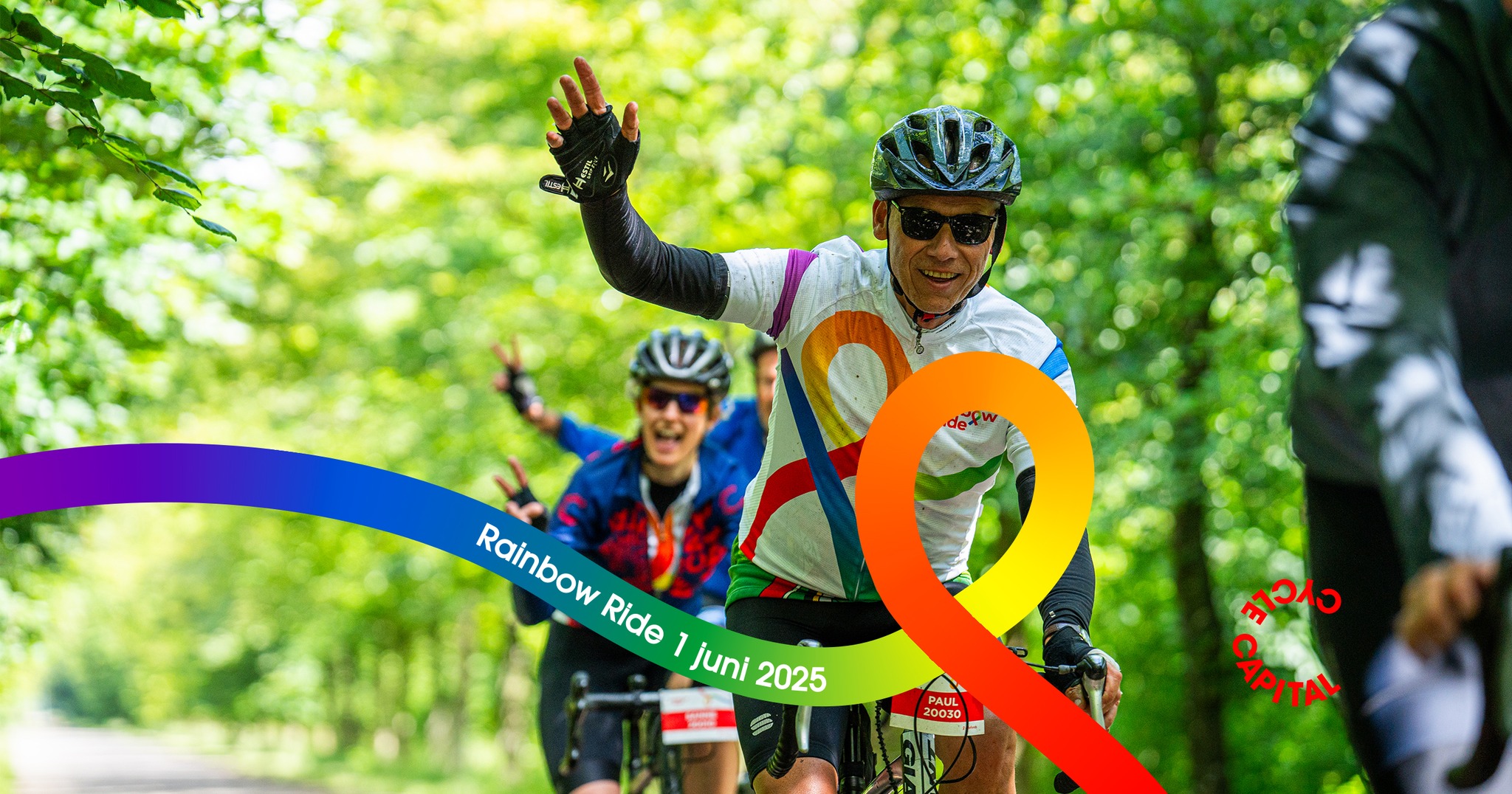 Rainbow Ride | Fiets mee voor een wereld zonder aids!