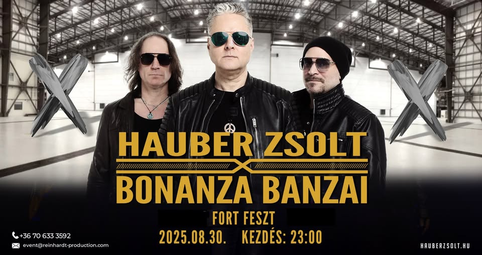 Fort Feszt Komáromi erőd (SK) - Hauber X Bonanza koncert