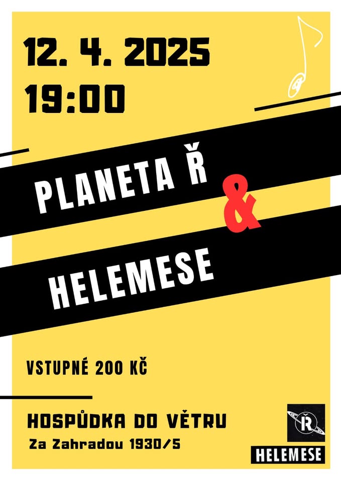 Koncert Helemese & Planeta Ř