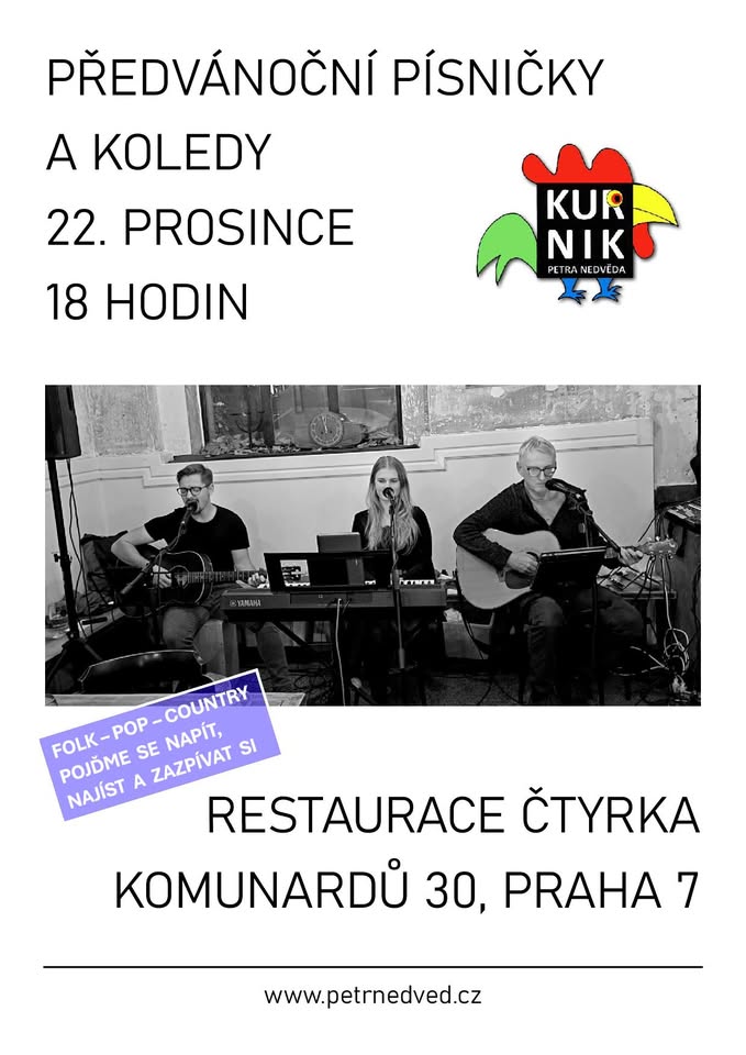 Předvánoční hraní v Holešovicích