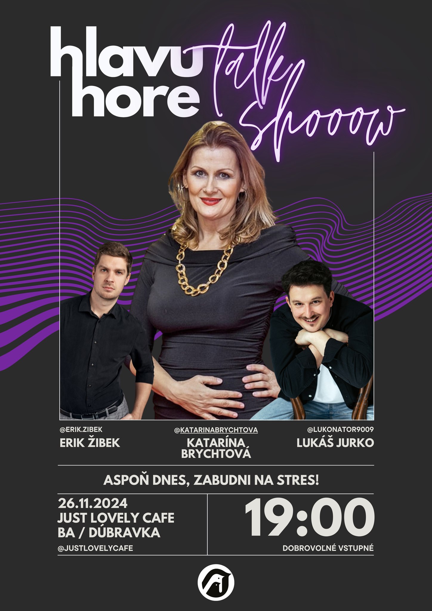 Hlavu Hore Talk Shooow - hostka Katka Brychtová