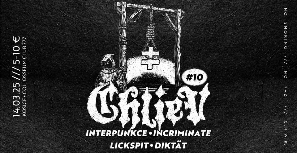 Chliev #10 (Interpunkce, Incriminate, Lickspit, Diktät / 14.MAR)