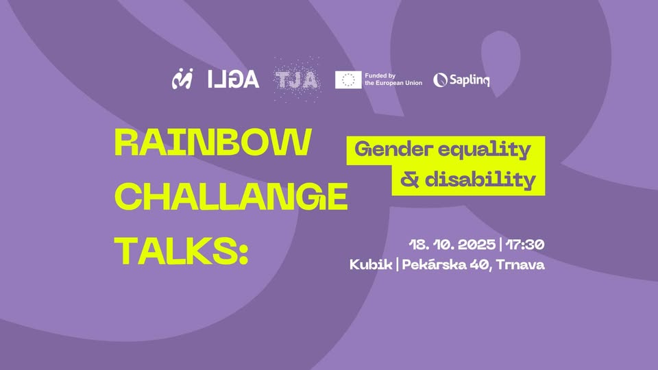 Rainbow Challange Talks: Gender equality & disability