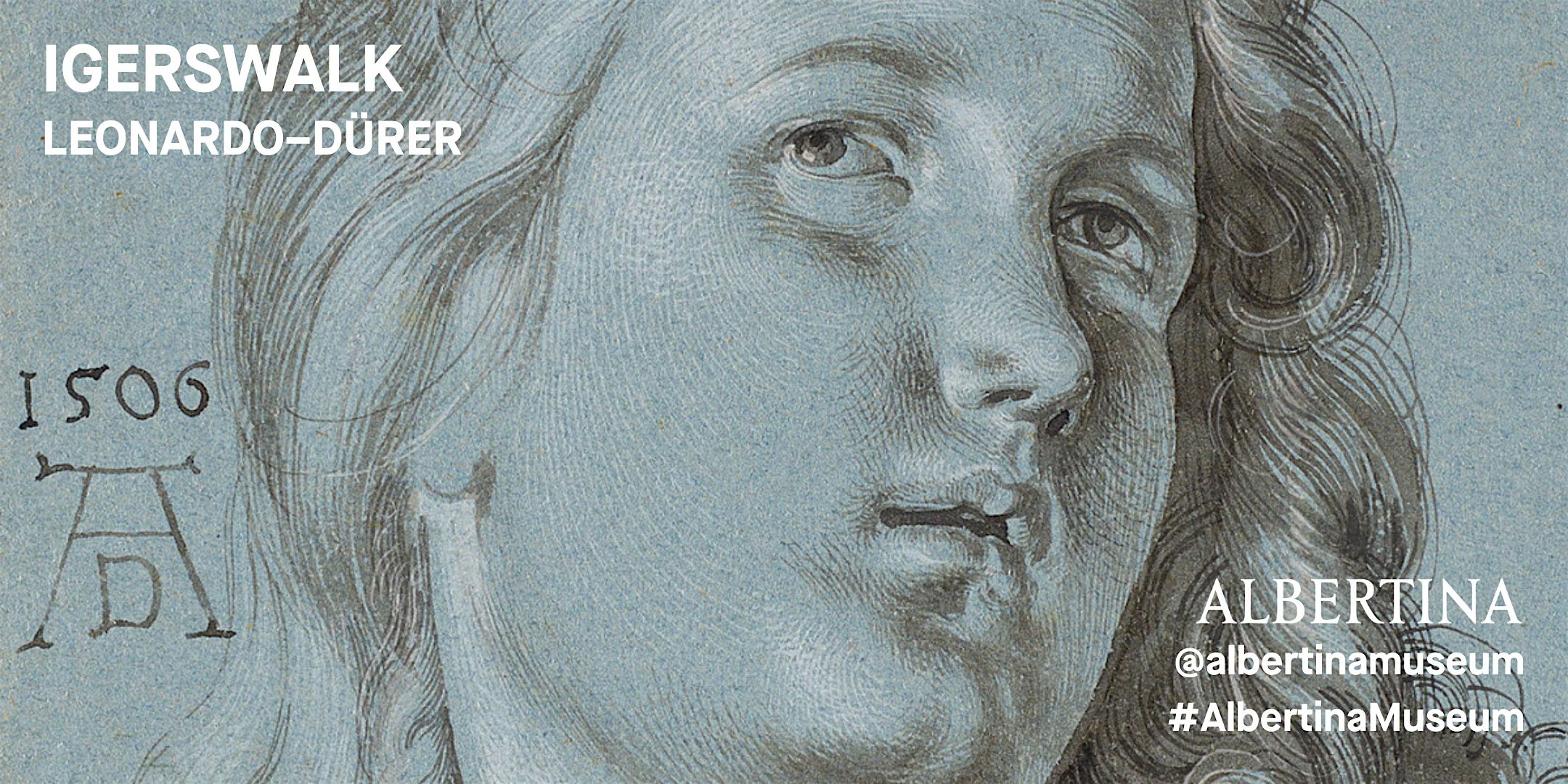 IGersWalk in der Albertina – Leonardo - Dürer (empty museum)