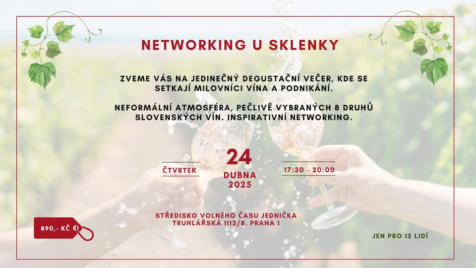 Networking u sklenky