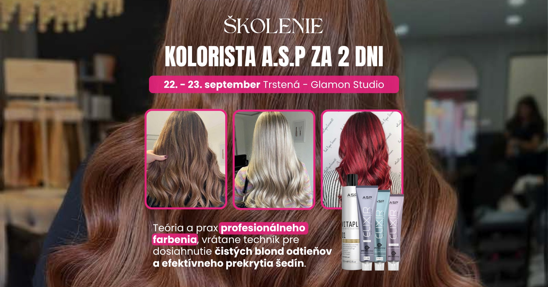 Školenie - Kolorista A.S.P za 2 dni