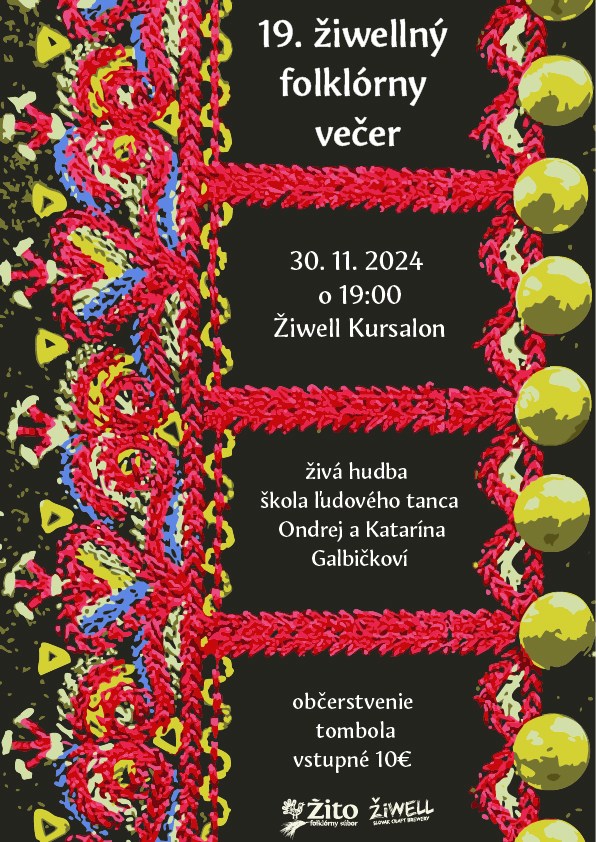 19. žiwellný folklórny večer