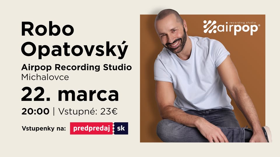 Robo Opatovský | Airpop Recording Studio | Michalovce