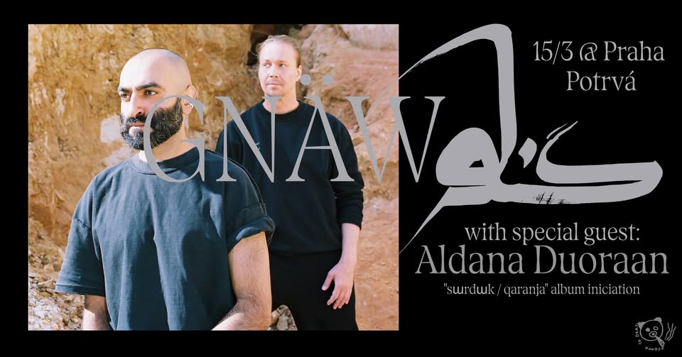 Gnäw (album "II" release show) + Aldana Duoraan ( "sɯrdɯk / qaranja" album iniciation) @ Potrvá, Pra
