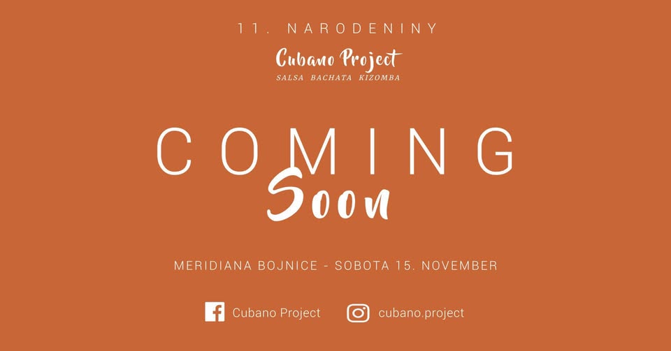 Narodeniny Cubano Project 🧡