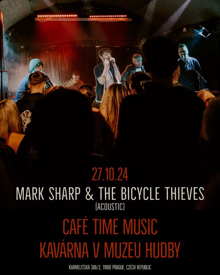 Mark Sharp & the Bicycle Thieves (Acoustic) - Cafe Time Music