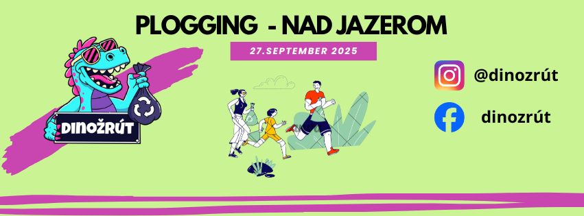 Plogging - Nad jazerom