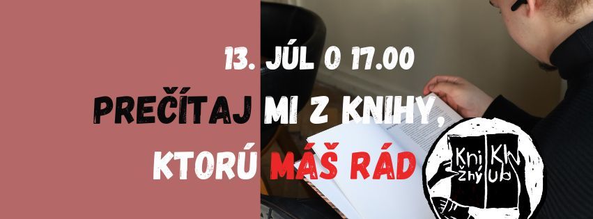 Prečítaj mi z knihy, ktorú máš rád