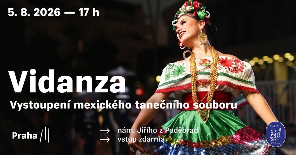 Vystoupení mexického tanečního souboru Vidanza
