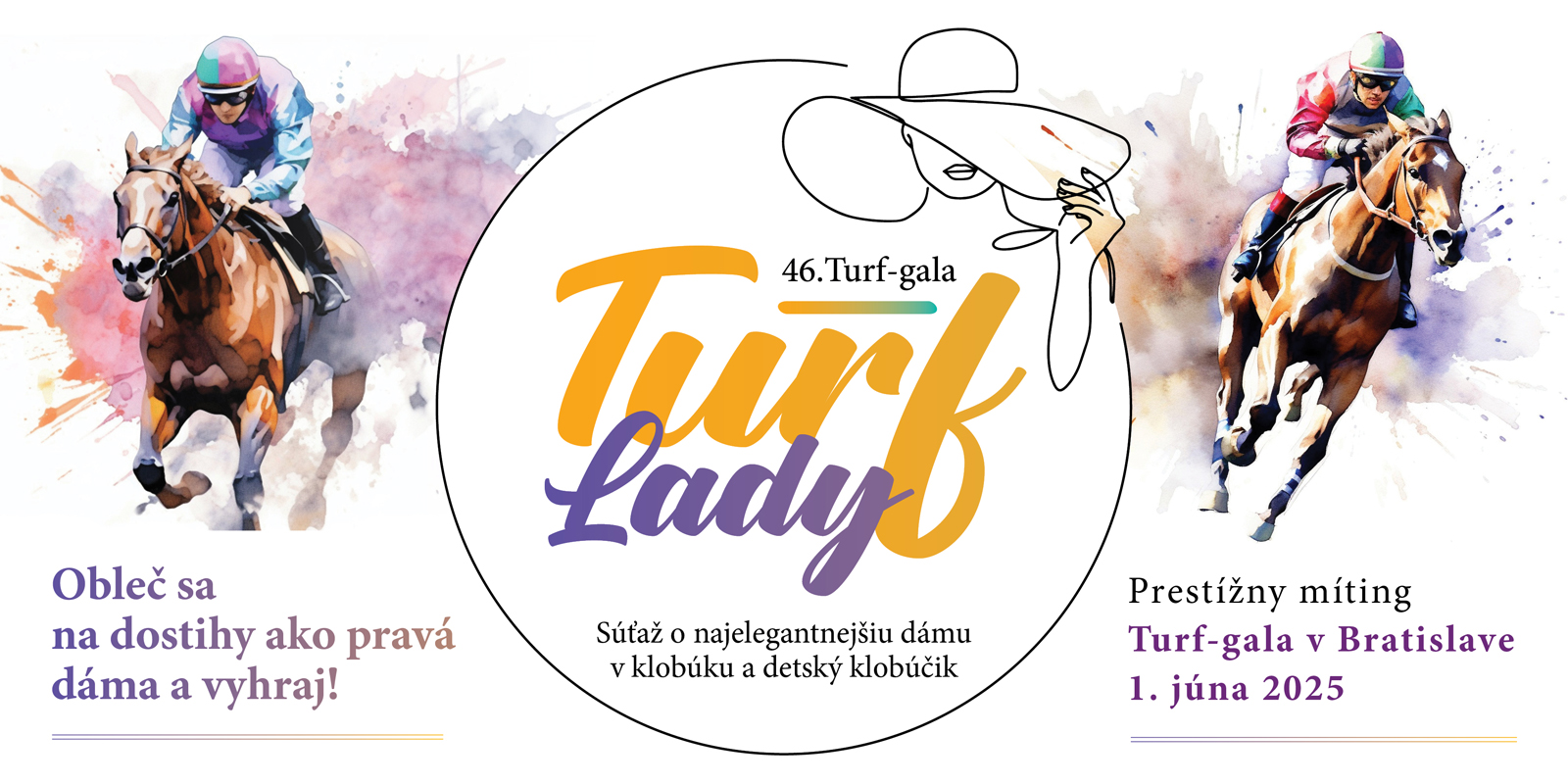 Turf Lady na Turf-gala