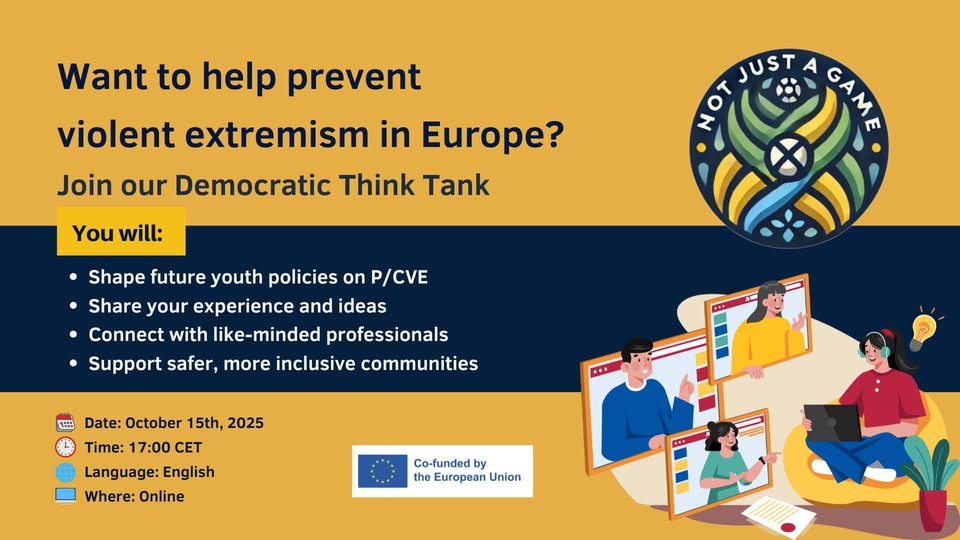 🧠 Join our Online Symposium: A Democratic Think Tank on Preventing and Countering Violent Extremism
