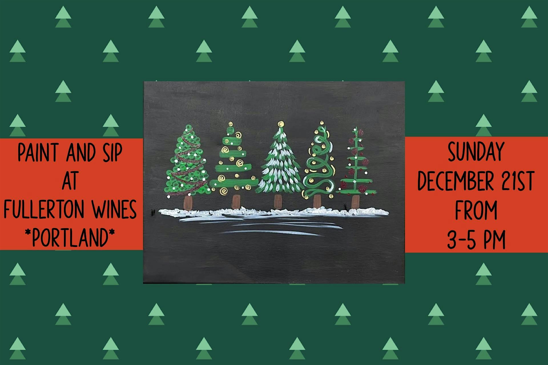 Paint and Sip At Fullerton Winery *Portland*
