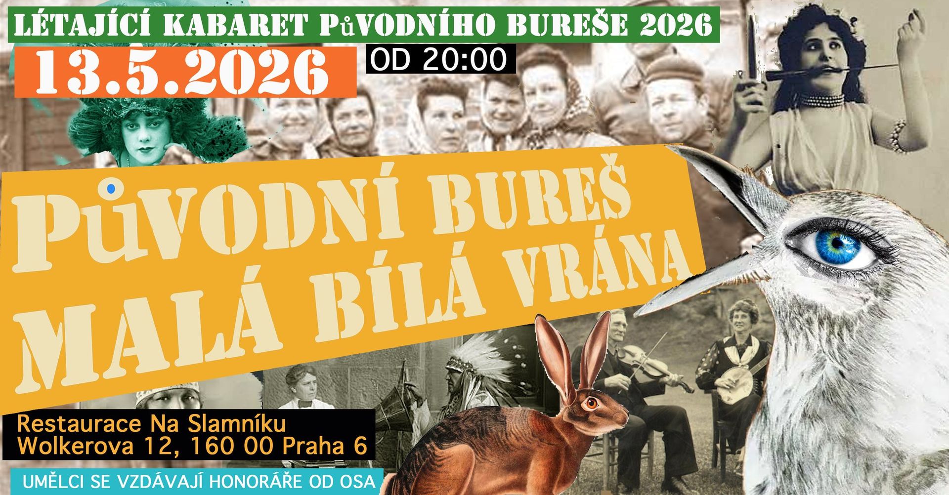 Malá bílá vrána a Původní Bureš (Kabaret PB)