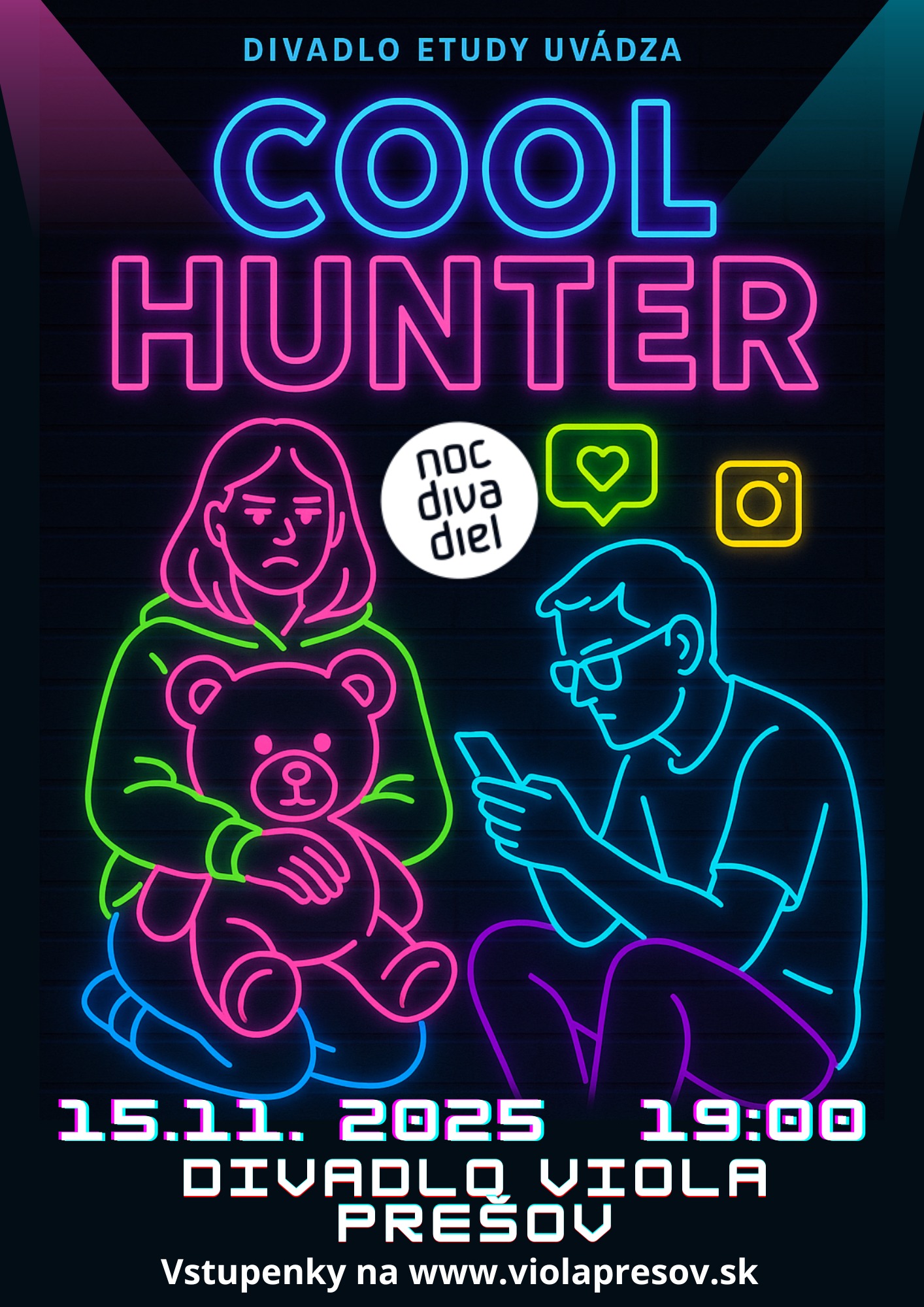 Cool Hunter Prešov - Noc divadiel 2025