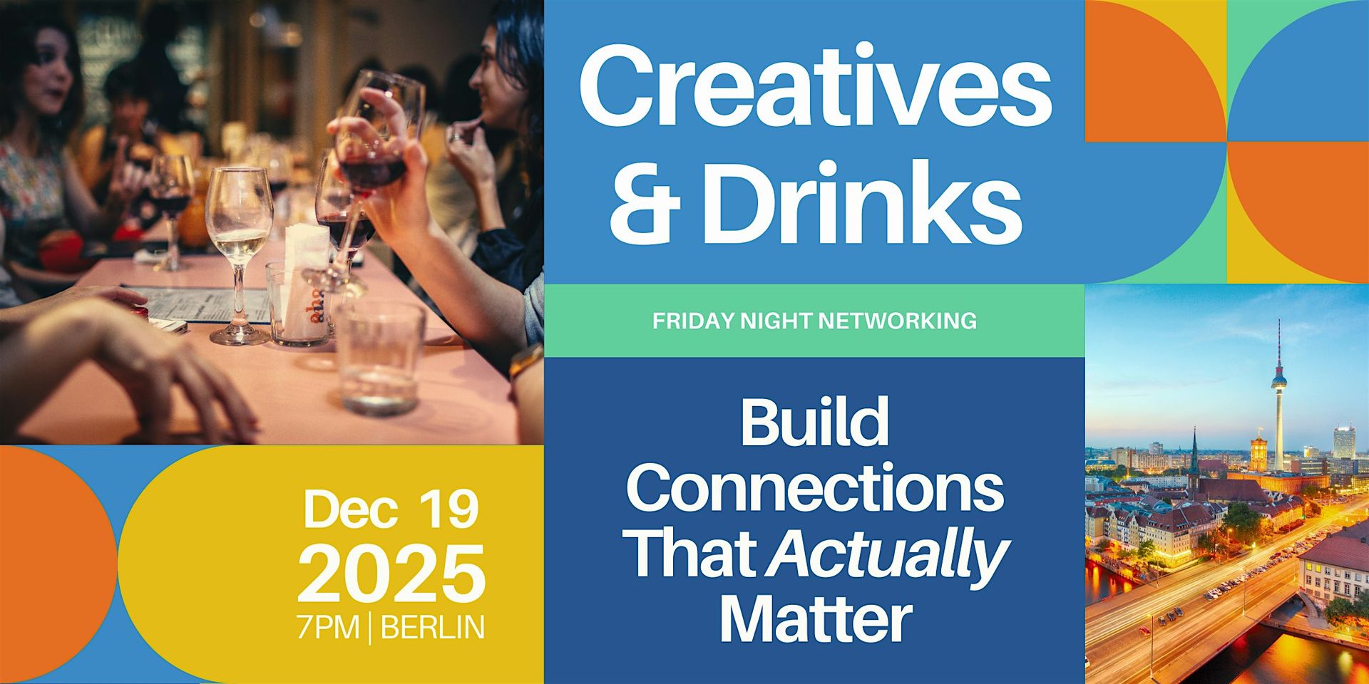 Creatives & Drinks: Friday Night Networking