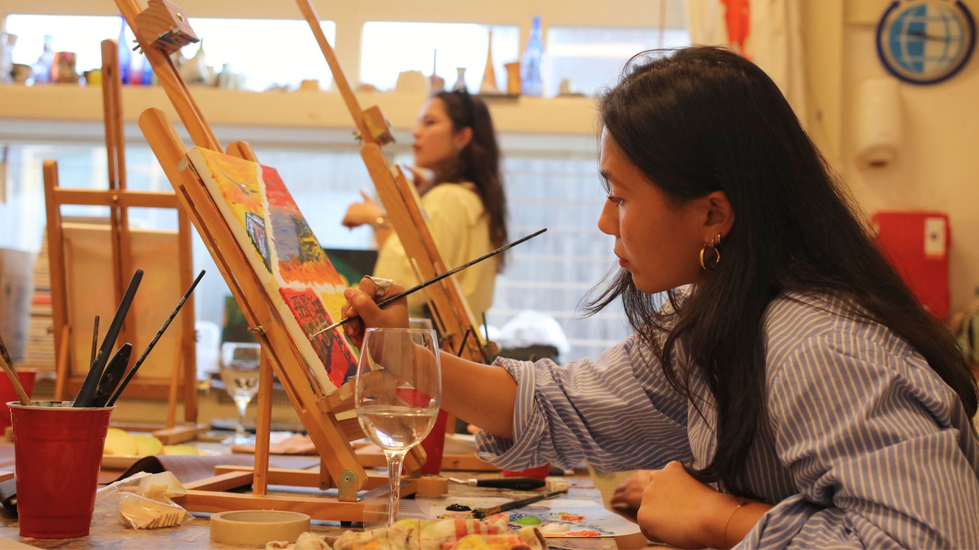 Trial Painting Class in the centre of Amsterdam