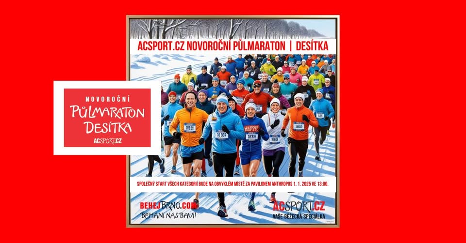 ACSPORT.CZ Novoroční půlmaraton | desítka