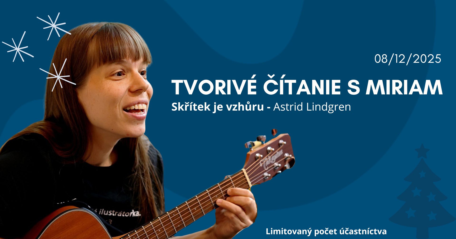 Tvorivé čítanie s Miriam: Skřítek je vzhůru