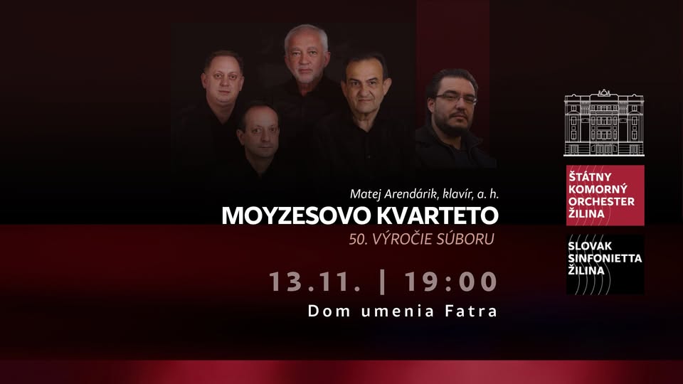 MOYZESOVO KVARTETO – 50. VÝROČIE SÚBORU