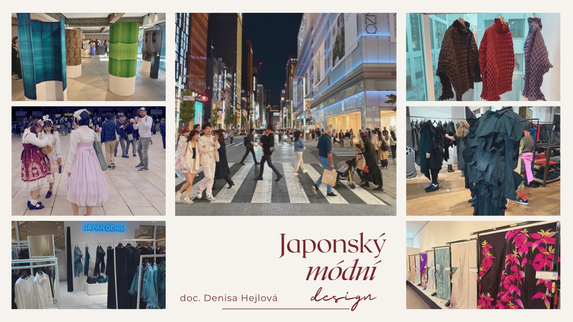 Přednáška: Japonský módní design
