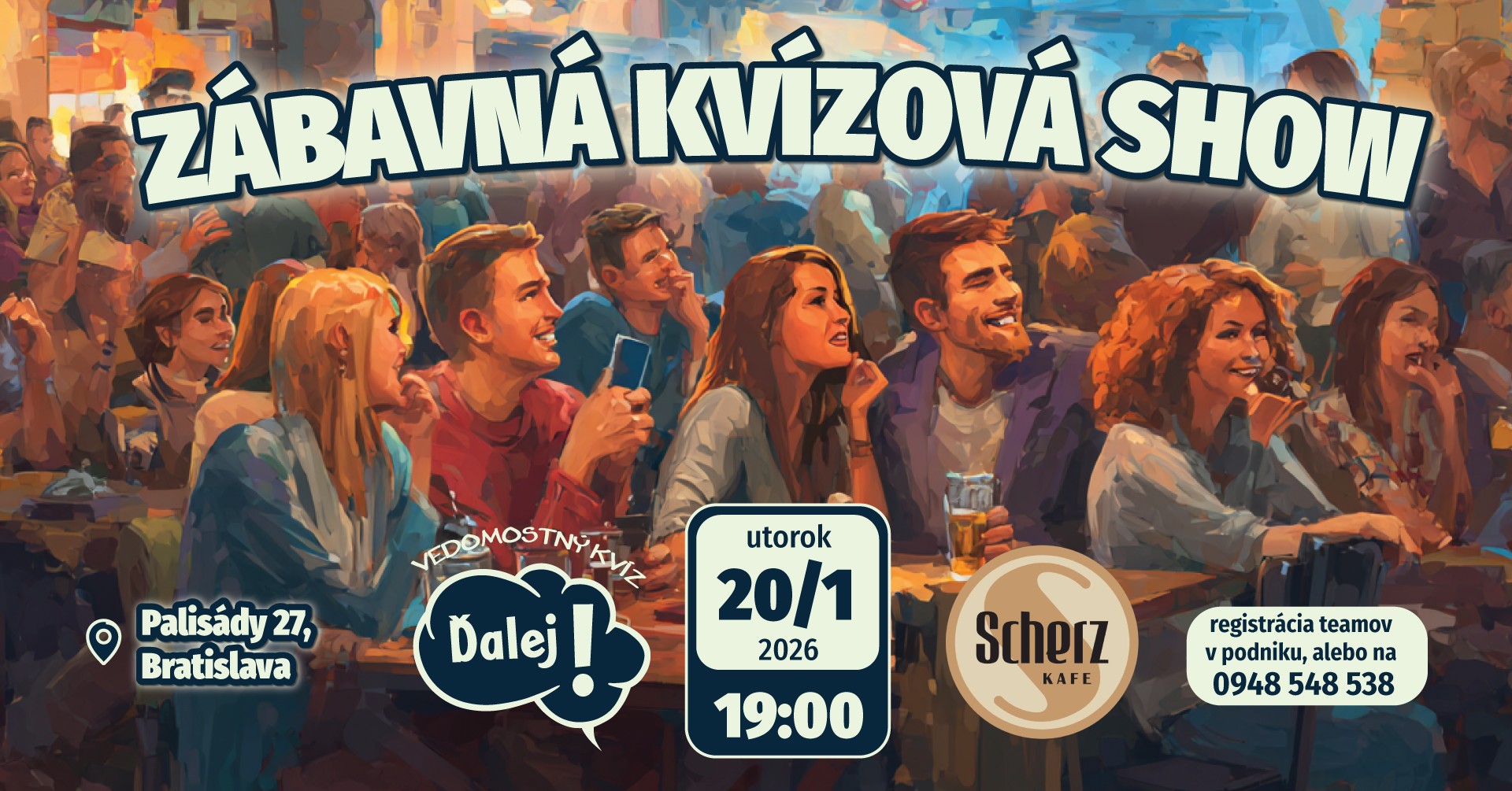 Kvíz Ďalej! - Scherz 01