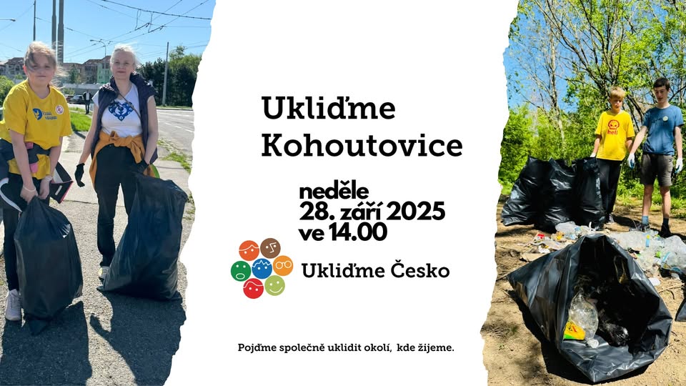 Ukliďme Kohoutovice 28. září 2025
