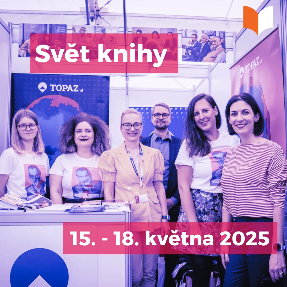 TOPAZ na Světu knihy Praha 2025