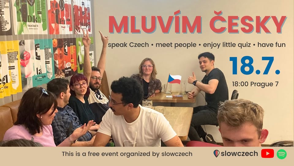 MLUVÍM ČESKY v Praze (by slowczech)