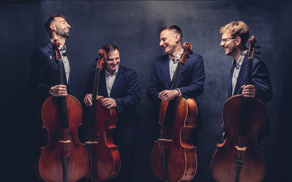 Klassischer Herbst in der Botschaft: Polish Cello Quartet spielt Chopin