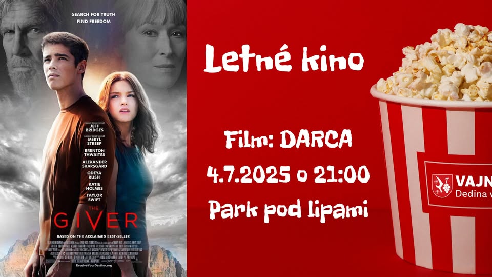 Letné kino vo Vajnoroch - DARCA